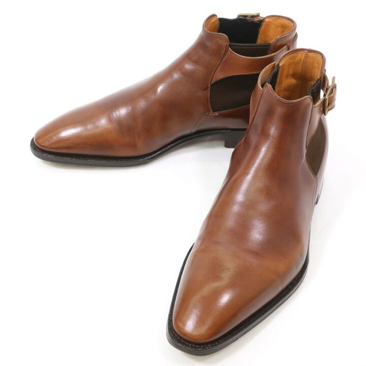 ブーツ corthay 極上 仏 Corthay コルテ SIZE 5 5 定価20万円程度 ダービーシューズ Vフロント プレーントゥ スエード b904 高級中古革靴の買取販売店舗
