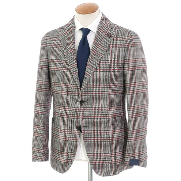 楽天市場】【新品】ラルディーニ LARDINI グレンチェック柄 プリント 