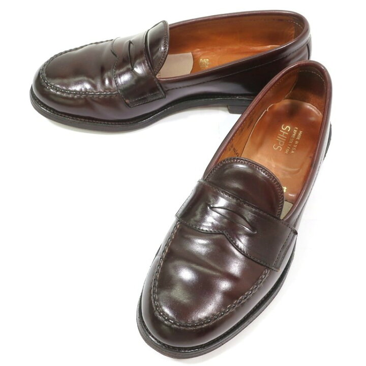 楽天市場】【中古】オールデン ALDEN 986 コードバン ペニー 