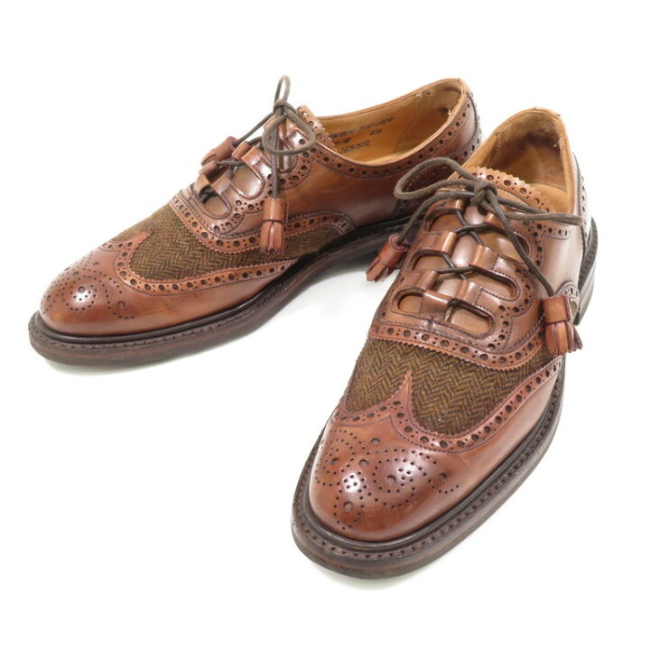 楽天市場】【中古】チーニー CHEANEY DUNKIURK コンビ ギリーシューズ 