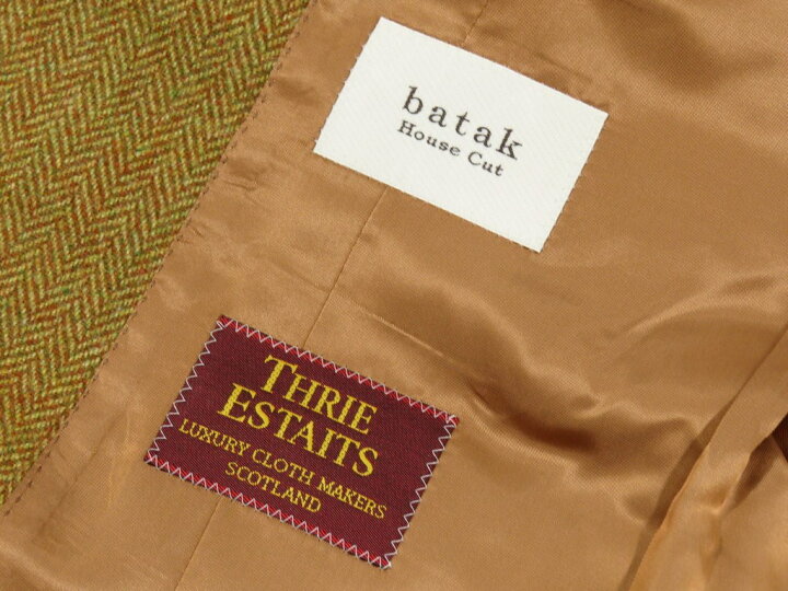 楽天市場】【中古】バタクハウスカット batak house cut ヘリンボーン 