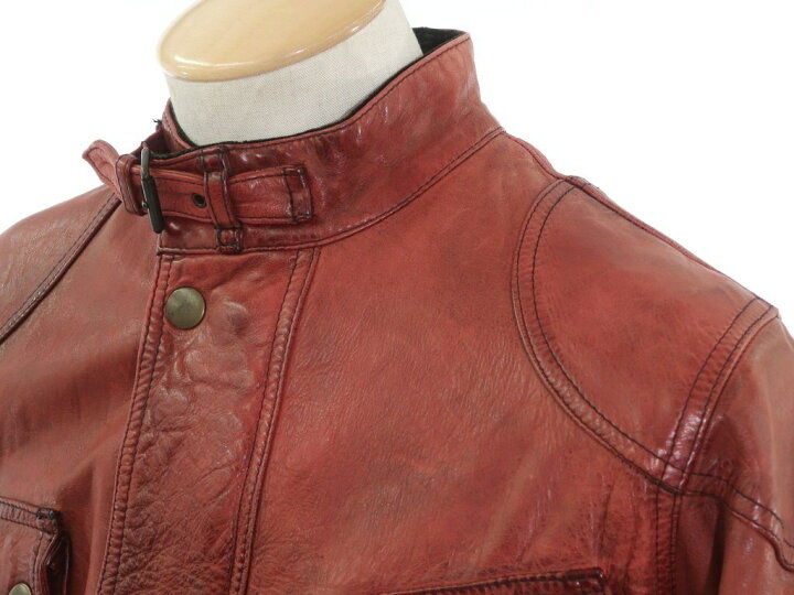 楽天市場】【中古】ベルスタッフ BELSTAFF パンサー レザー ライダース  
