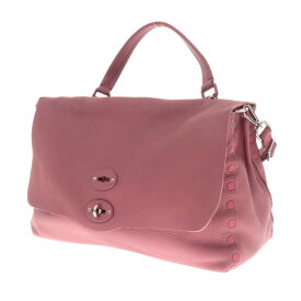 【新品】ザネラート Zanellato レザー ポストマンバッグ POSTINA M ポスティーナ ショルダーバッグ ダークローズ【W35×H23×D15.5】【RED】【S/S/A/W】【状態ランクN】【レディース】【91302-955688】[2111CPD]