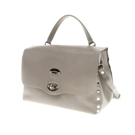 【新品】ザネラート Zanellato レザー ポストマンバッグ POSTINA S ポスティーナ ショルダーバッグ グレー【W28.5×H17×D13】【GRY】【S/S/A/W】【状態ランクN】【レディース】【91302-955688】