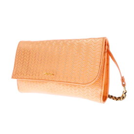 【新品】ザネラート Zanellato CONTINENTAL CHAIN SETA BLANDINE ウォレットバッグ ペールオレンジ【W19×H11×D−】【ORG】【S/S/A/W】【状態ランクN】【レディース】【91302-955684】[EPD]