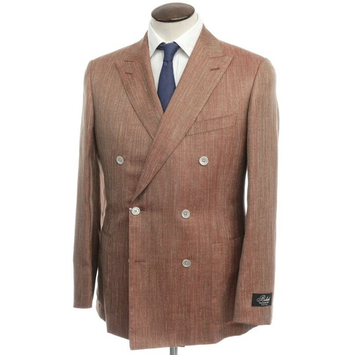 楽天市場】【新品】ベルベスト Belvest ウールシルクリネン ダブル 