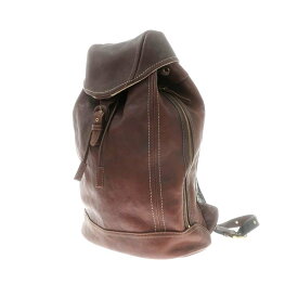 【中古】ツチヤカバン 土屋鞄 TSUCHIYA KABAN レザー リュック バックパック ブラウン【W22×H52×D15.5】【BRW】【S/S/A/W】【状態ランクB】【メンズ】【11205-955668】