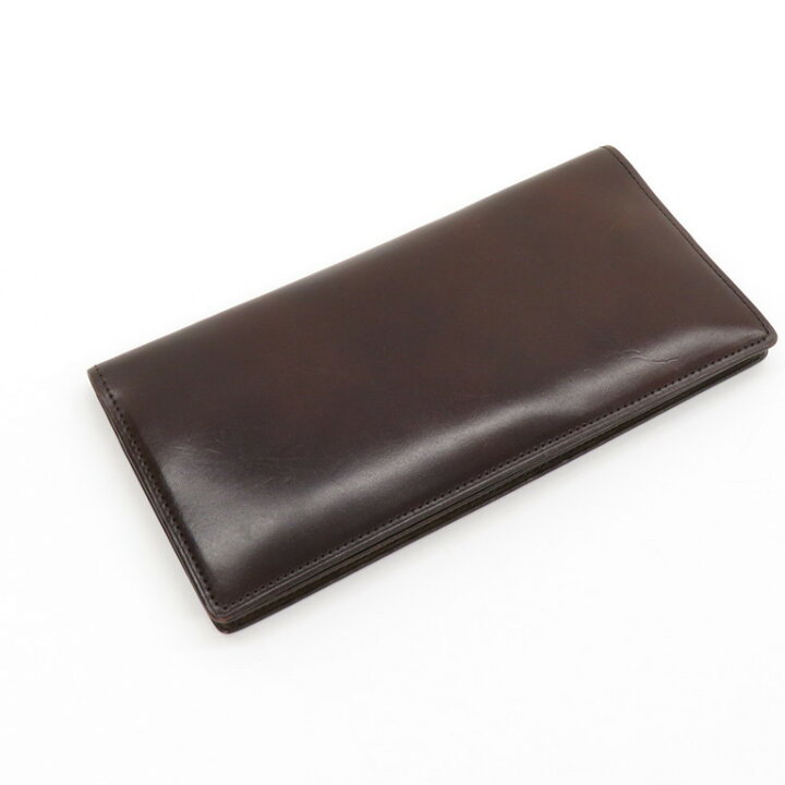 楽天市場】【中古】ソメスサドル SOMES コードバン レザー 長財布  