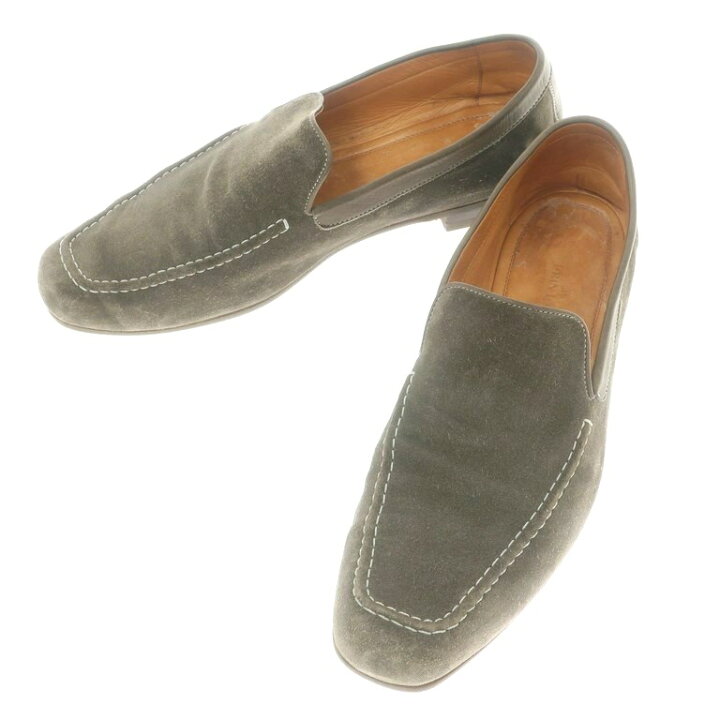 楽天市場】【中古】ジョンロブ JOHN LOBB スエード レザー スリッポン 