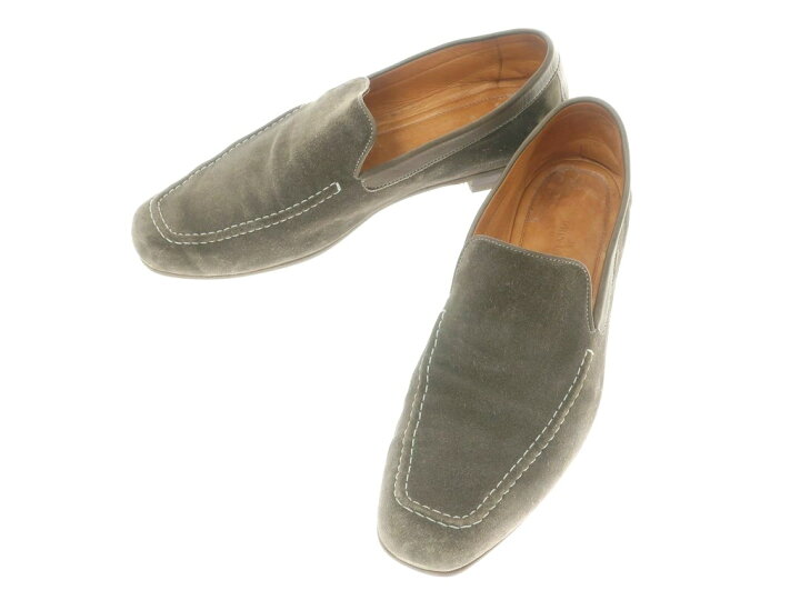 楽天市場】【中古】ジョンロブ JOHN LOBB スエード レザー スリッポン 