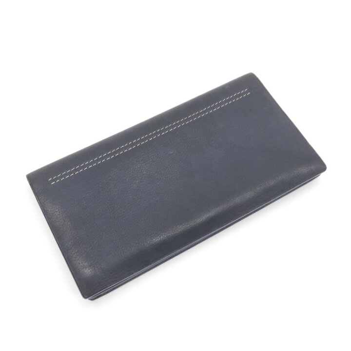 楽天市場】【中古】ジョンロブ JOHN LOBB レザー 長財布 ネイビー 