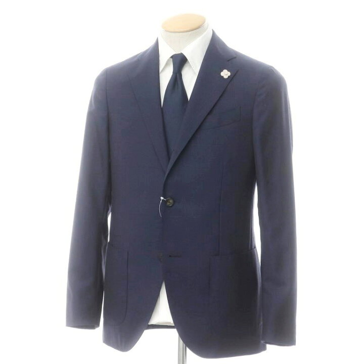 楽天市場】【中古】ラルディーニ LARDINI ウール チェック 3つボタン  