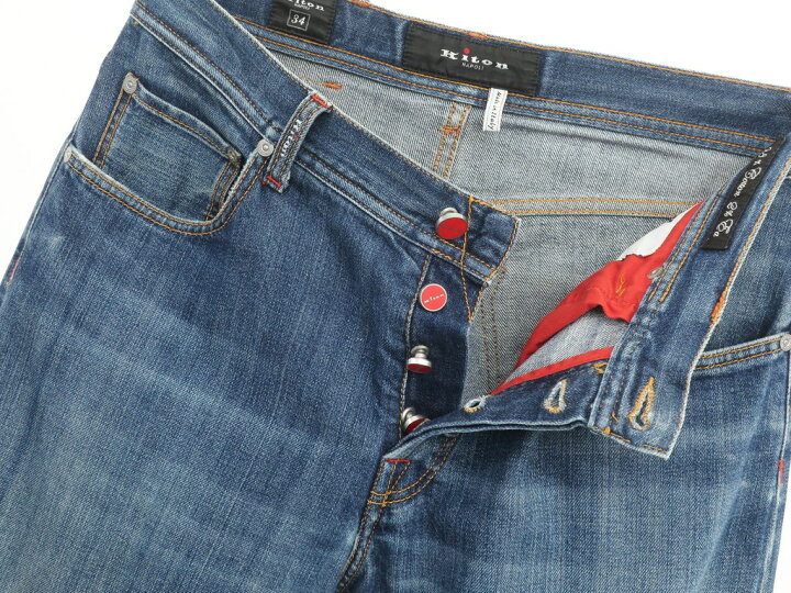 楽天市場】【中古】キートン Kiton デニムパンツ ジーンズ ブルー 