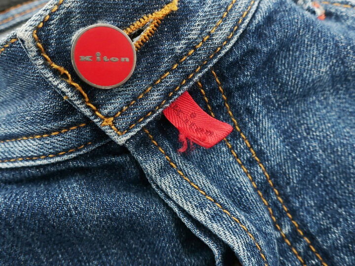 楽天市場】【中古】キートン Kiton デニムパンツ ジーンズ ブルー 