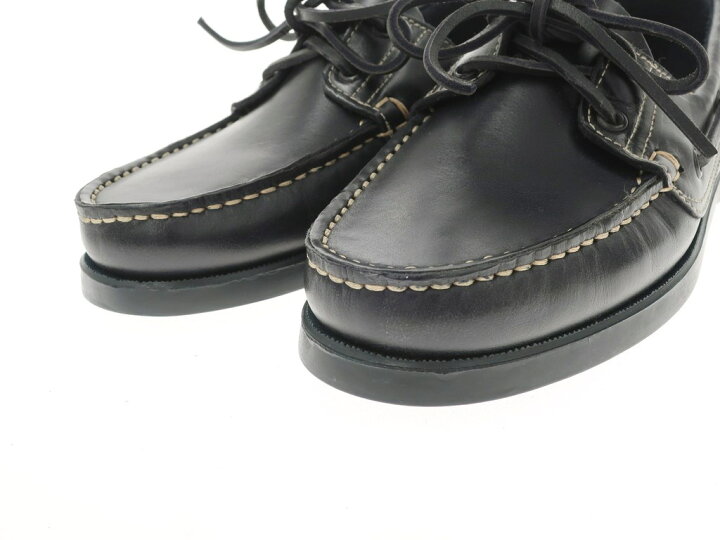 楽天市場】【中古】パラブーツ Paraboot BARTH バース レザー デッキ 