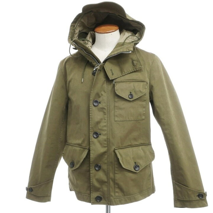 楽天市場】【中古】テンシー Ten c NAVY PARKA ポリエステル ナイロン 