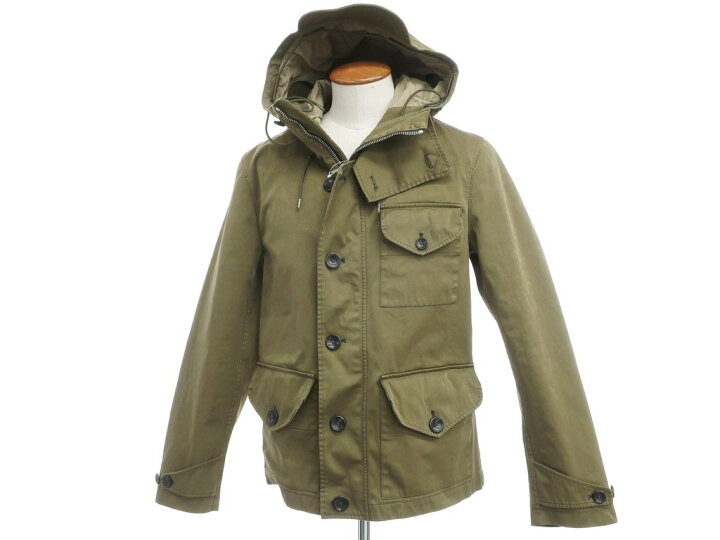 楽天市場】【中古】テンシー Ten c NAVY PARKA ポリエステル ナイロン 