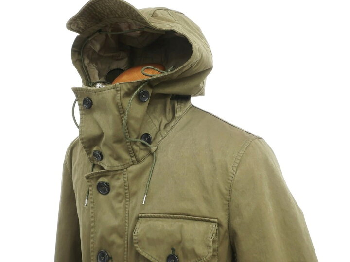 楽天市場】【中古】テンシー Ten c NAVY PARKA ポリエステル ナイロン 