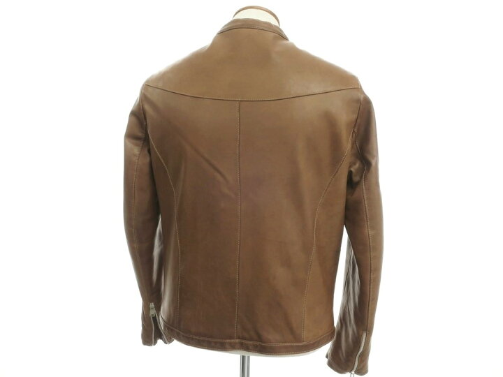 楽天市場】【中古】デラン Delan ラムレザー シングルライダース 