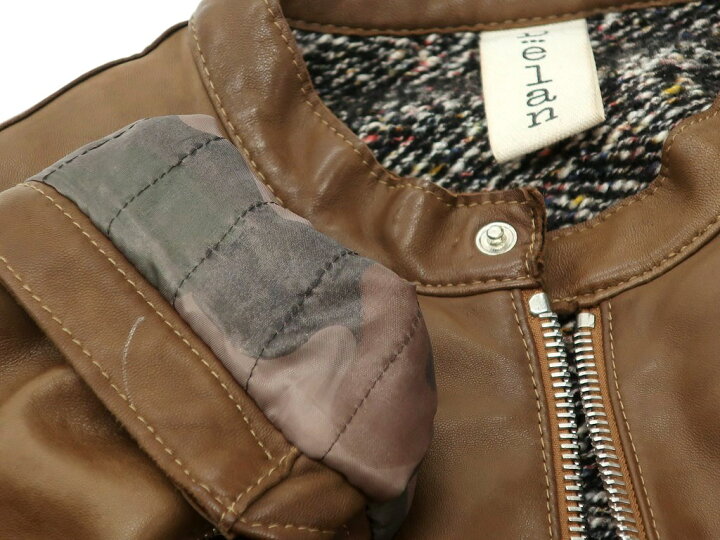 楽天市場】【中古】デラン Delan ラムレザー シングルライダース 