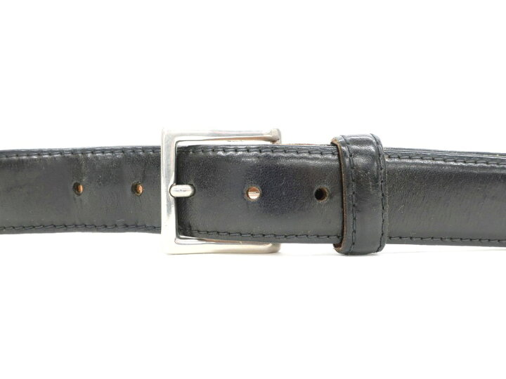 楽天市場】【中古】エッティンガー ETTINGER レザー ベルト ブラック  