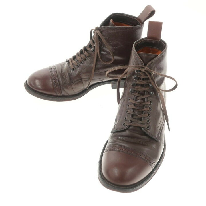 楽天市場】【中古】オールデン ALDEN レザー レースアップブーツ  