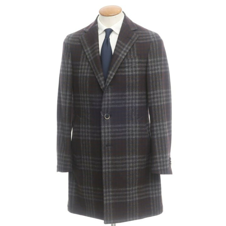 楽天市場】【中古】ラルディーニ LARDINI チェック ウールナイロン 