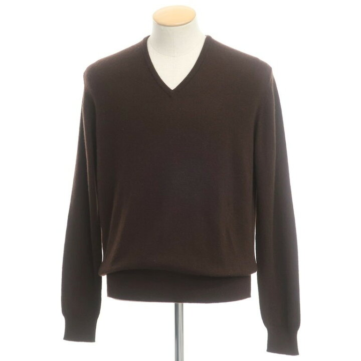 楽天市場】【中古】ジョンストンズ JOHNSTONS カシミヤ Vネックニット  