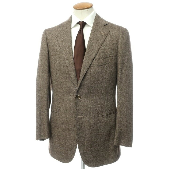 楽天市場】【中古】チェーザレ アットリーニ Cesare Attolini ウール 