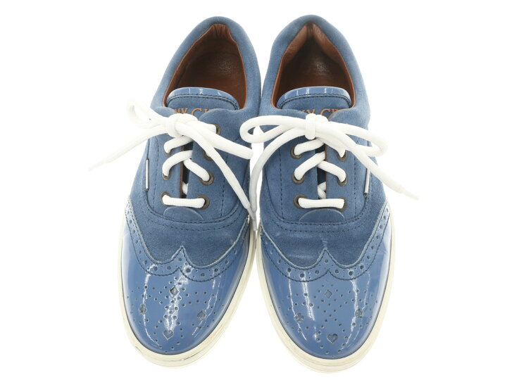 楽天市場】【中古】ジミーチュウ JIMMY CHOO パテント スエード 