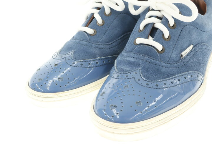 楽天市場】【中古】ジミーチュウ JIMMY CHOO パテント スエード 