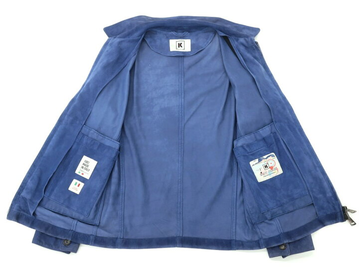 楽天市場】【中古】キーレッド ケイレッド KIRED ラムスエード ジップ 