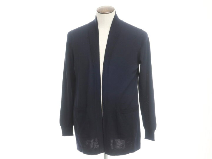 楽天市場】【中古】グランサッソ GRAN SASSO ウール ニット ボタンレス 