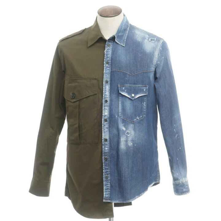楽天市場】【新品】ディースクエアード DSQUARED2 コットン×デニム 