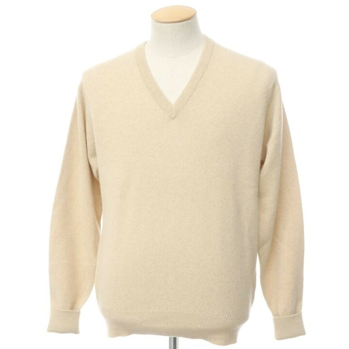 楽天市場】【中古】バランタイン BALLANTYNE カシミヤ Vネックニット 