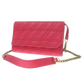 【新品】ザネラート ZANELLATO CONTINENTAL CHAIN キルティングラムレザー 2way ウォレットバッグ ショルダーバッグ ローズ【W19.2×H12×D−】【PNK】【S/S/A/W】【状態ランクN】【レディース】【91302-955386】[EPD]