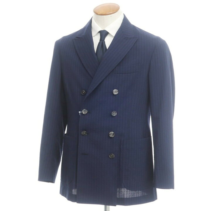 楽天市場】【中古】ザ ジジ THE GIGI ストライプ ウール 8Bダブル 
