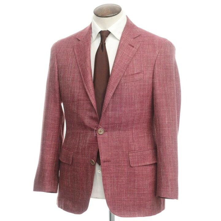 楽天市場】【中古】カナーリ CANALI Kei ウールシルクリネン 2B 