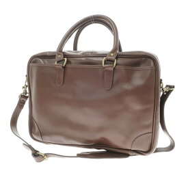 【中古】タスティング TUSTING レザー 2way ブリーフケース ブラウン【W42×H28.5×D11.5】【BRW】【S/S/A/W】【状態ランクB】【メンズ】【11201-955370】[2206APD]