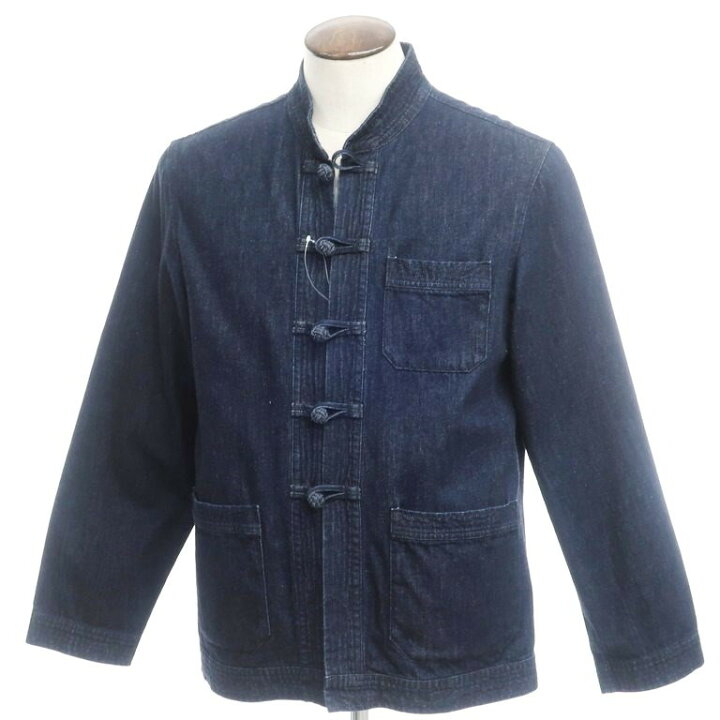 楽天市場】【中古】アーペーセー A.P.C. デニム チャイナジャケット 