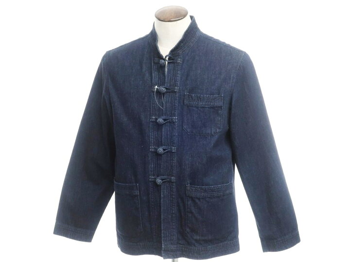 楽天市場】【中古】アーペーセー A.P.C. デニム チャイナジャケット  