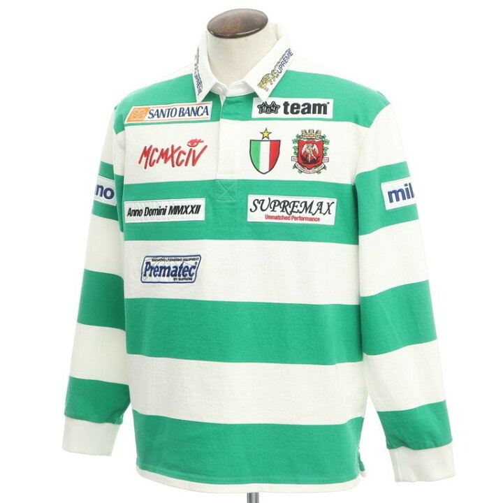 楽天市場】【中古】シュプリーム Supreme 2022年春夏 Stripe Rugby  