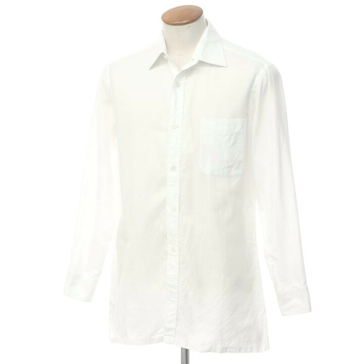 楽天市場】【中古】シャルベ CHARVET コットン レギュラーカラー  