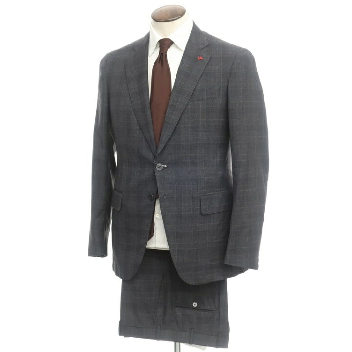 楽天市場】【新品】イザイア ISAIA GREGORIO（GREGORY） チェック 