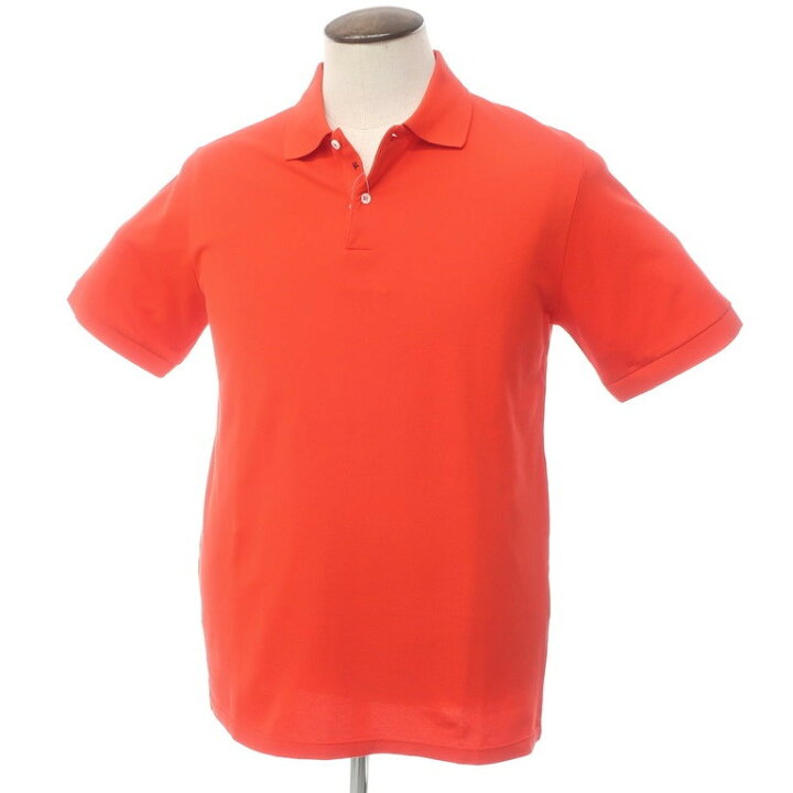 楽天市場】【新品】イザイア ISAIA コットン 鹿の子 半袖 ポロシャツ 