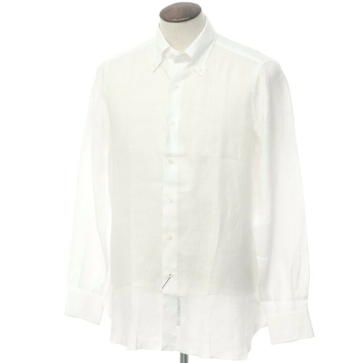 楽天市場】【新品】イザイア ISAIA BOSTON リネン ボタンダウン 