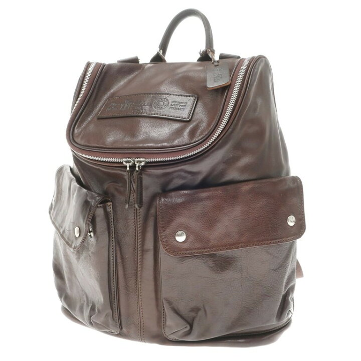 楽天市場】【中古】フェリージ Felisi 12-37 レザー リュック バッグ 