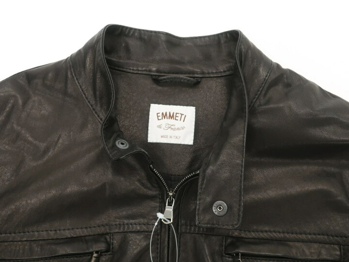 楽天市場】【中古】エンメティ EMMETI samuele ラムレザー シングル 