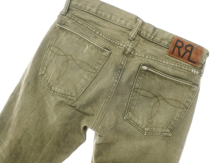 楽天市場】【中古】ダブルアールエル RRL USA製 加工 カラーデニム 