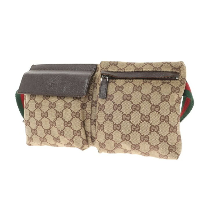 楽天市場】【中古】グッチ GUCCI キャンバス レザー GG モノグラム  